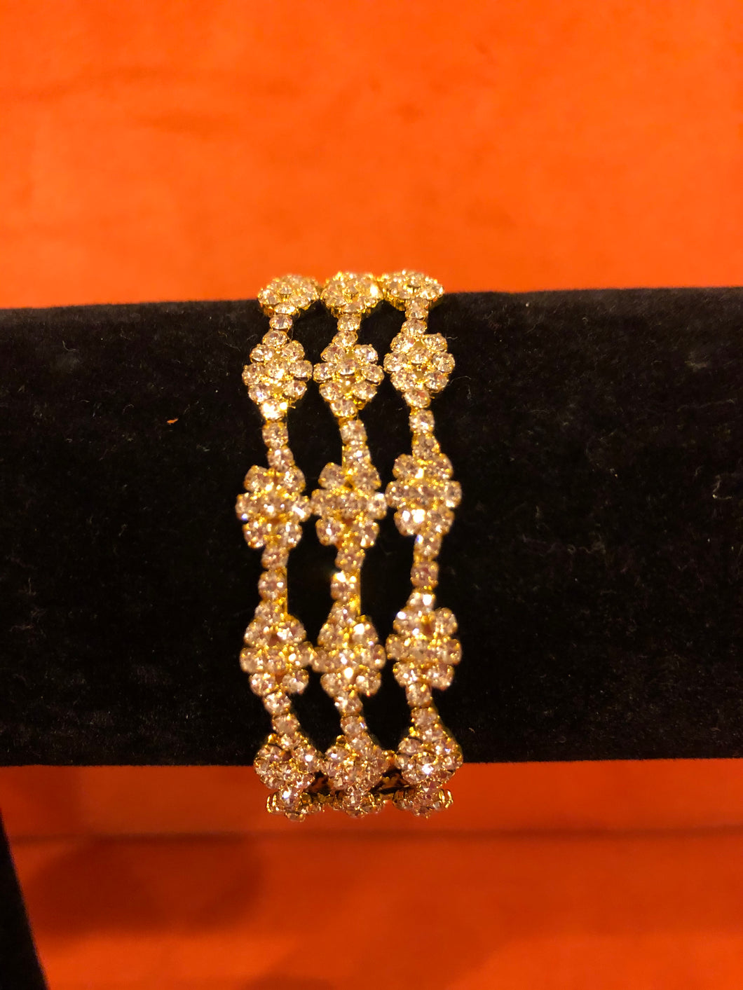 Gold Glam Cuff Bracelet