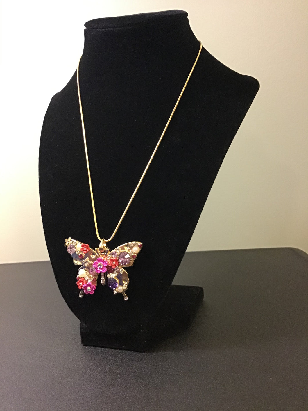 Butterfly Statement Necklace