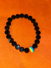 Load image into Gallery viewer, Pride Black Shiny Bracelet
