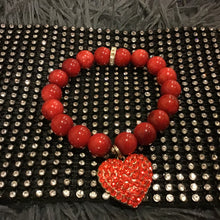 Load image into Gallery viewer, Red coral bracelets
