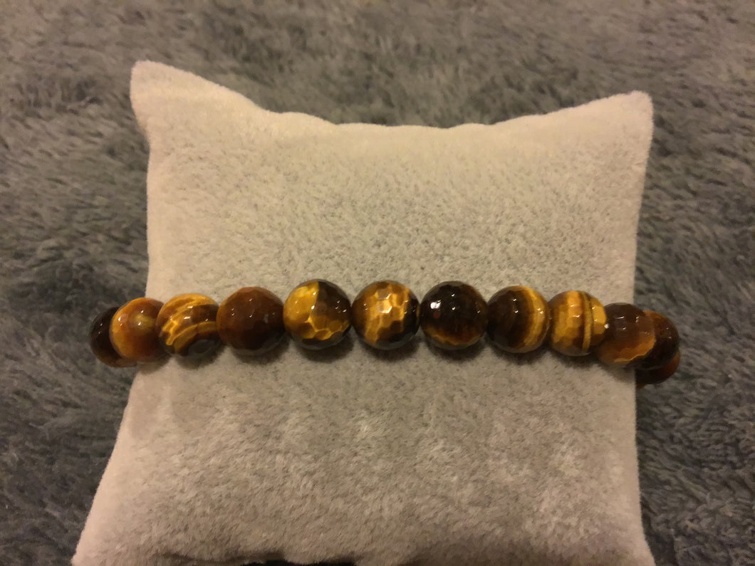 Men’s tiger eye bracelet