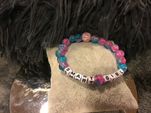 Load image into Gallery viewer, Little girl bracelet plain or with letters
