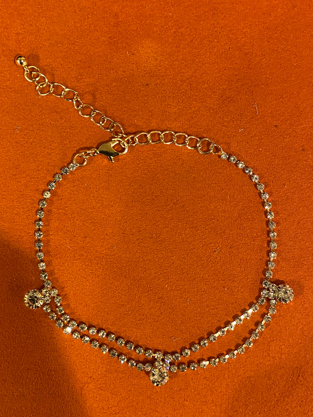 Diamond Galore Anklet