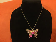 Load image into Gallery viewer, Butterfly Statement Necklace
