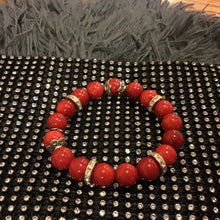 Load image into Gallery viewer, Red coral bracelets
